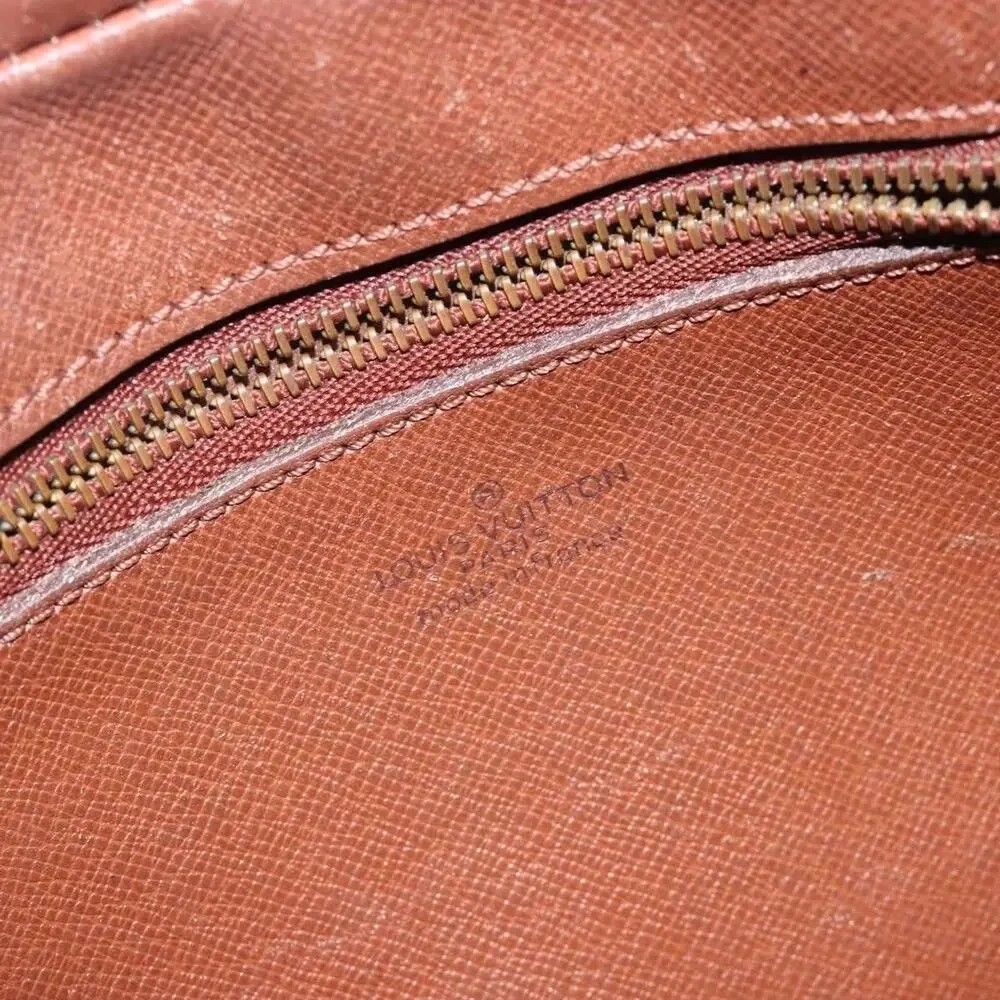 Louis Vuitton Monogram Marly Dragonne GM Clutch Bag Brown